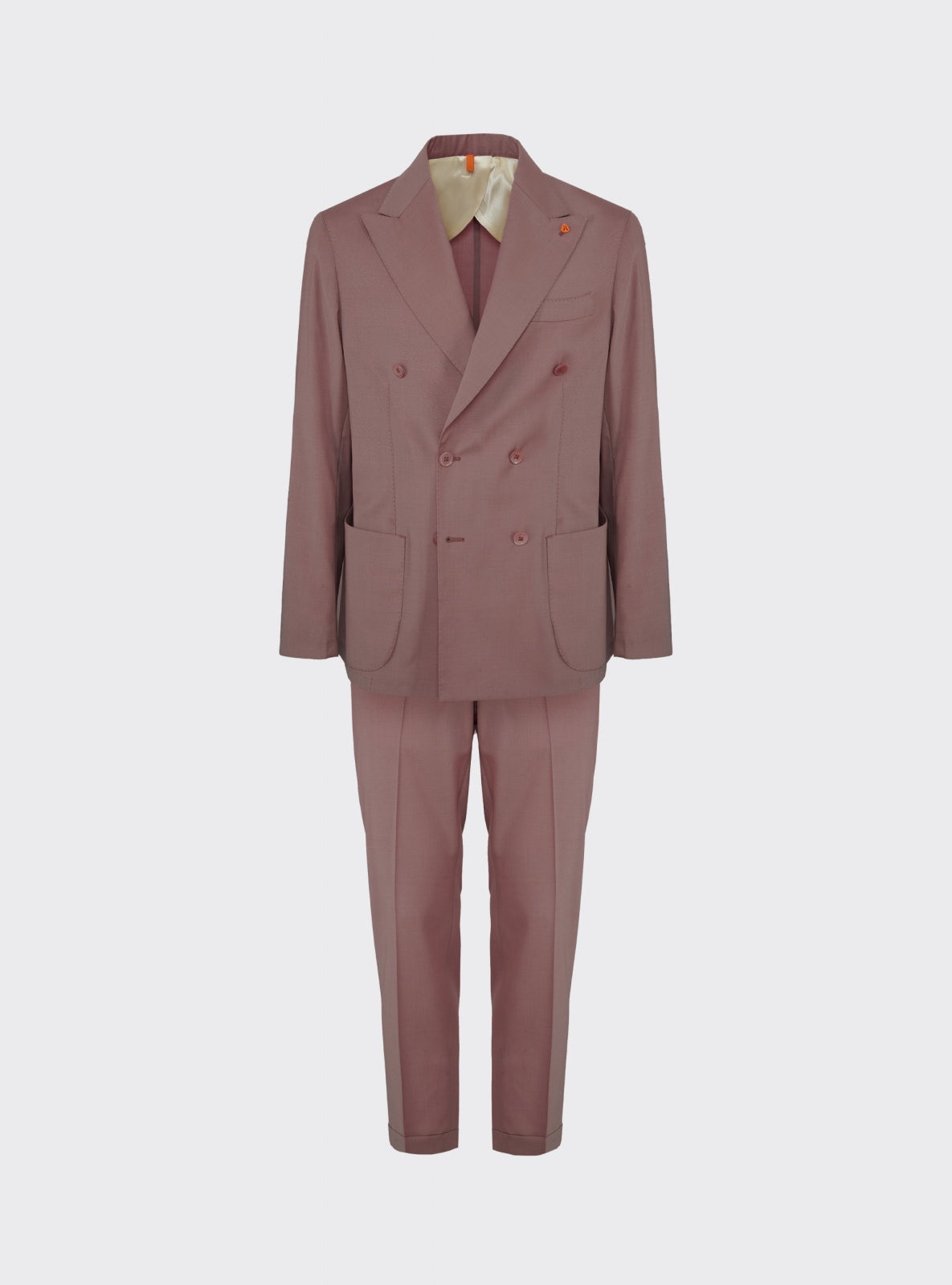 Tropea Double-Breasted Suit Powder Pink – Scarano Napoli #Colour_Powder Pink