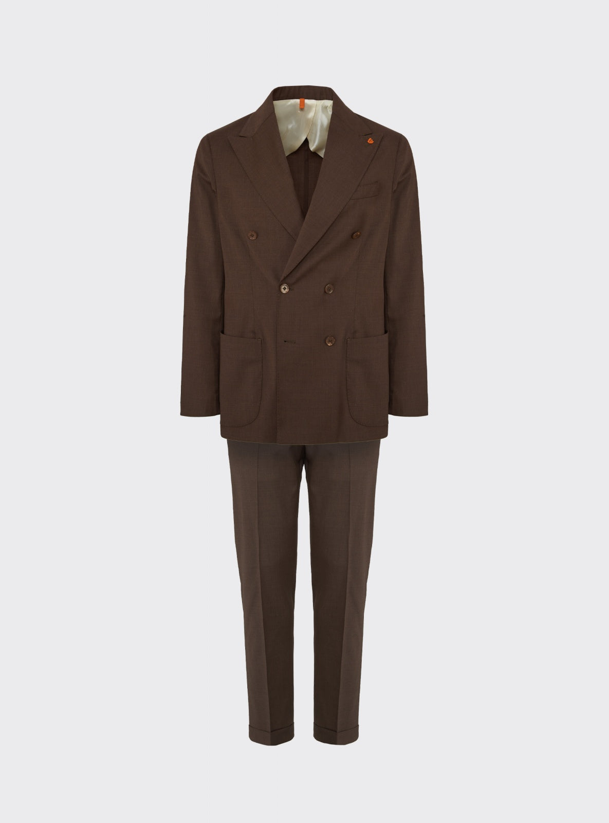 Tropea Double-Breasted Suit Grey – Scarano Napoli #Colour_Grey