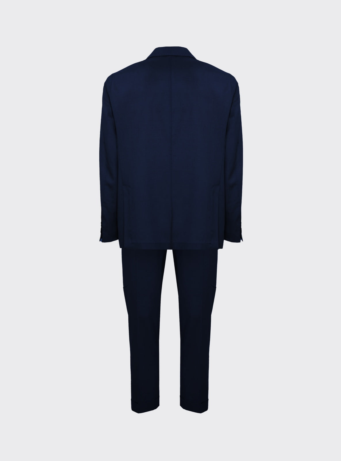 Trapani Suit Blue – detail – Scarano Napoli #Colour_Blue