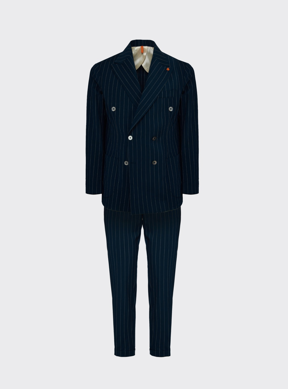 Tropea Pinstripe Suit Blue – Scarano Napoli #Colour_Blue