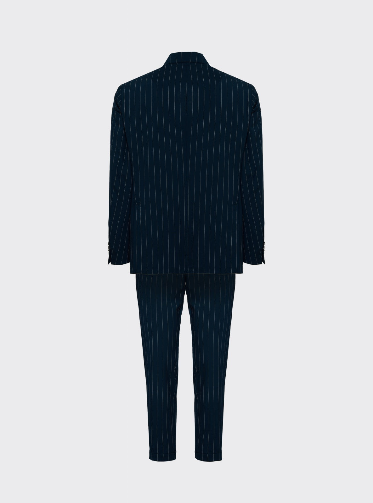 Traje Tropea de Raya Diplomática Azul – detalle – Scarano Napoli #Color_Azul