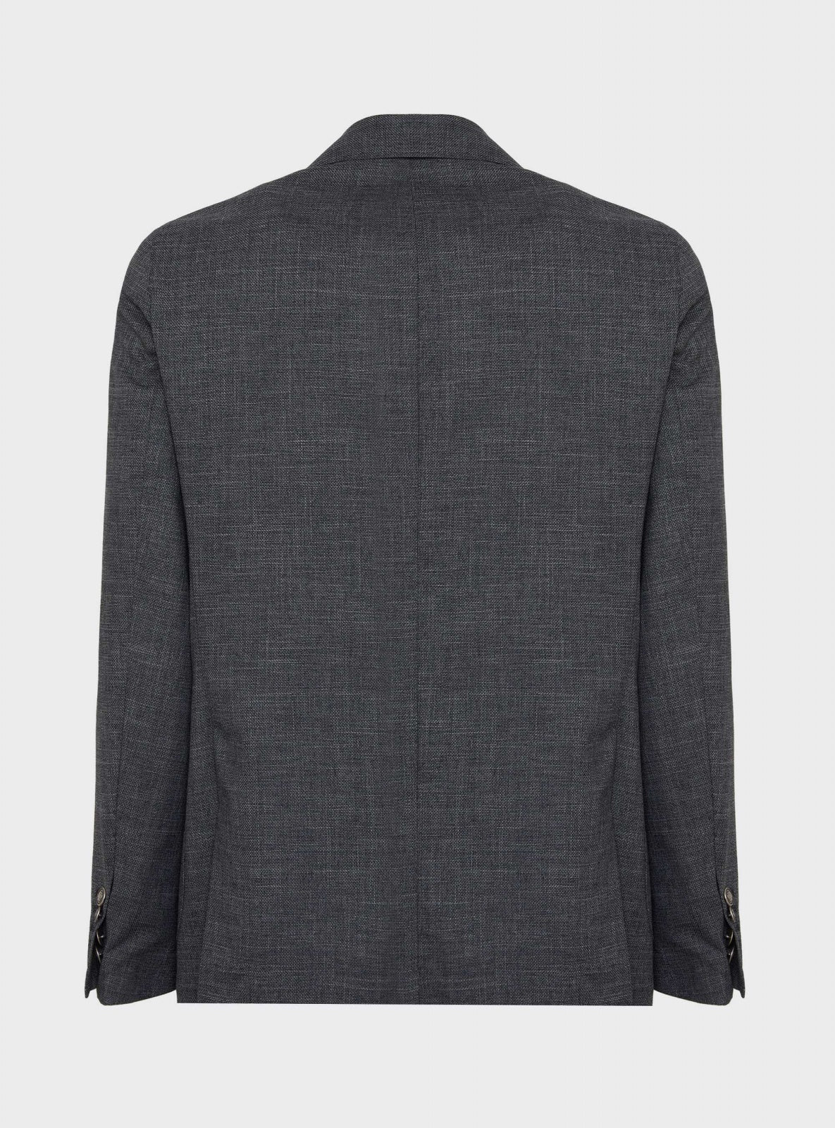 Americana Gino Fil a Fil Gris – detalle – Scarano Napoli #Color_Gris