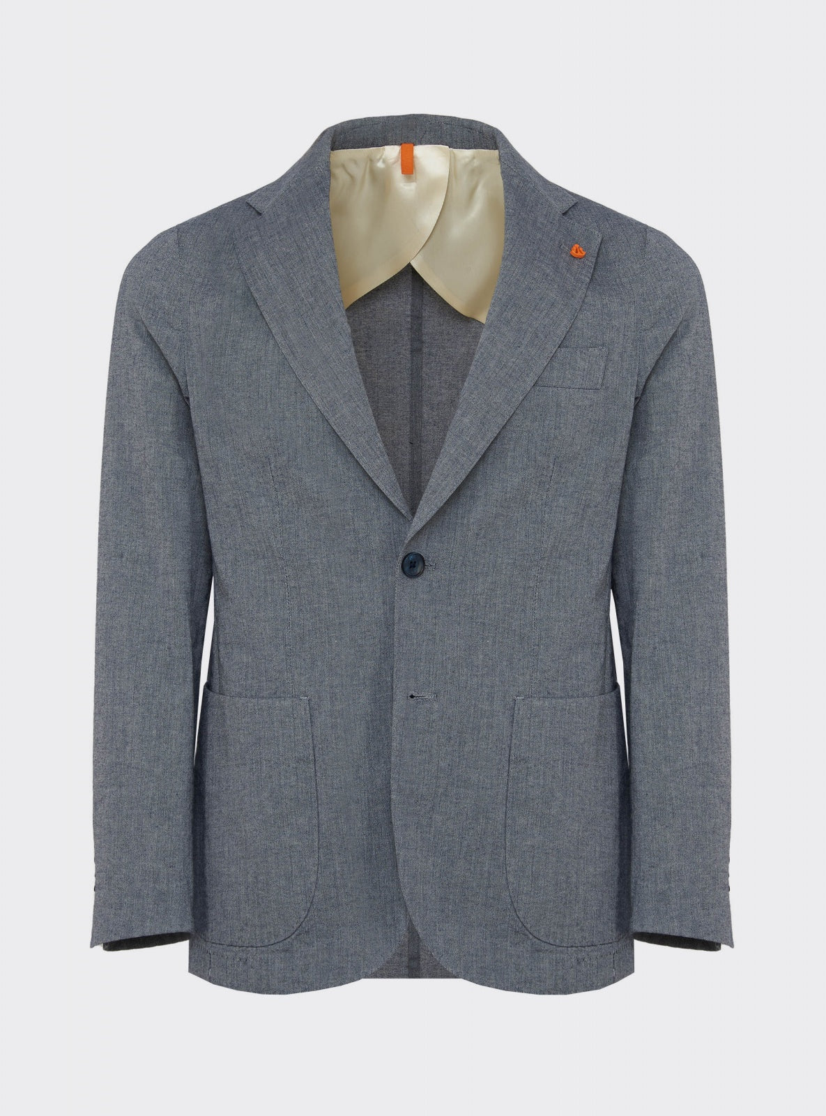 Seersucker Jacket Light Blue – Scarano Napoli #Colour_Light Blue