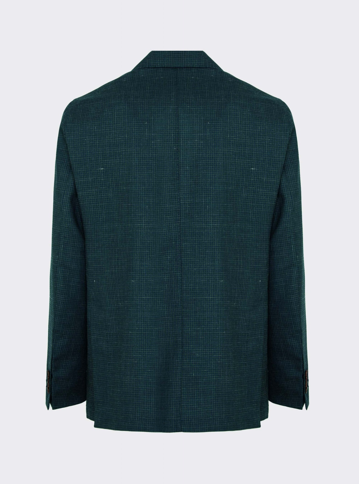 Giacca Micro Check Verde – dettaglio – Scarano Napoli #Colore_Verde