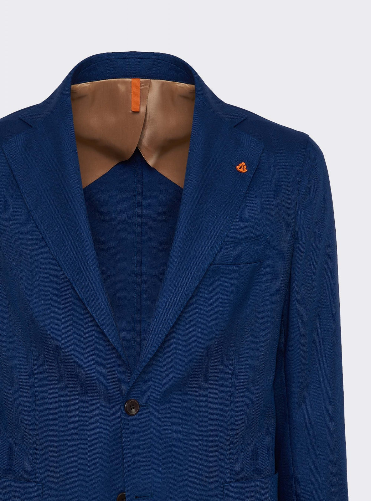 Giacca Spigata Blu – dettaglio – Scarano Napoli #Colore_Blu