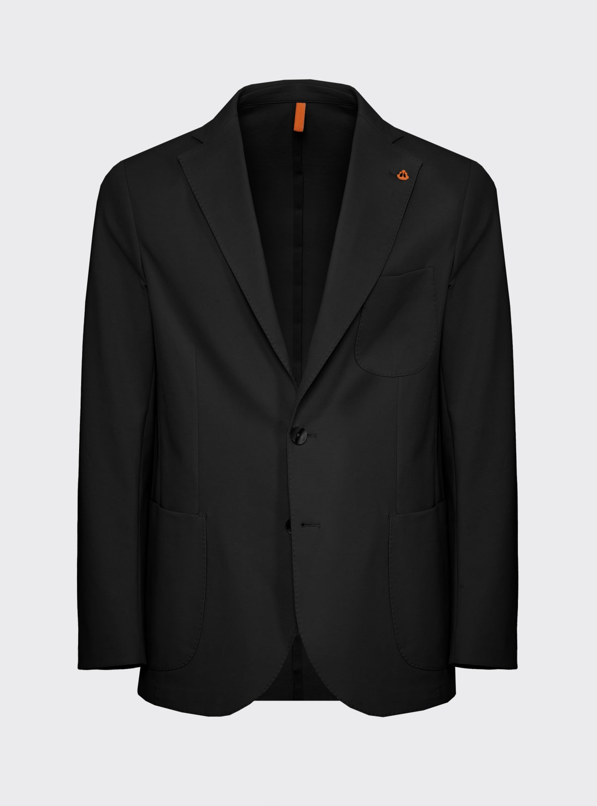 Giacca in Jersey Nero – Scarano Napoli #Colore_Nero
