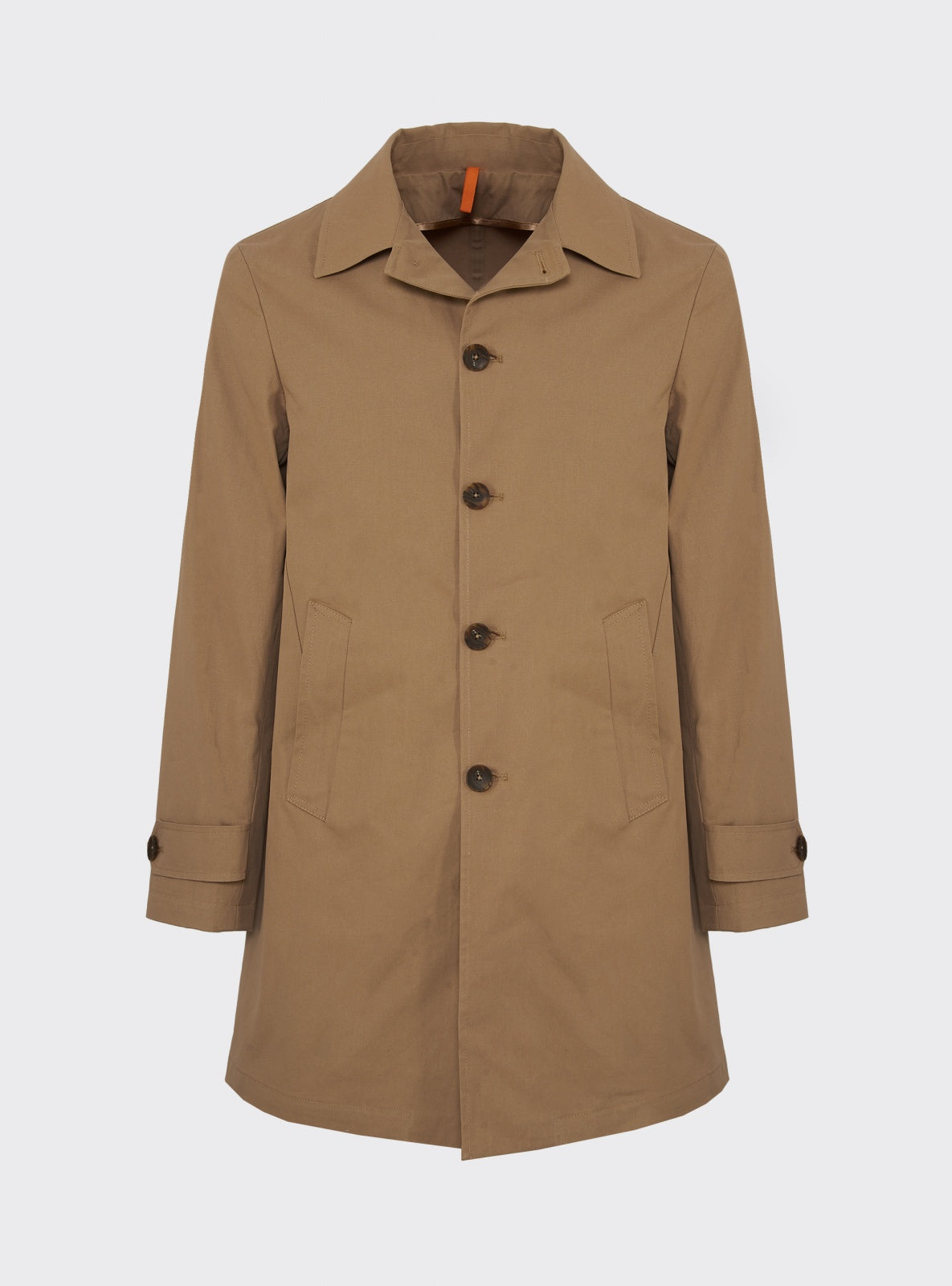 Cotton Trench Coat Beige – Scarano Napoli #Colour_Beige