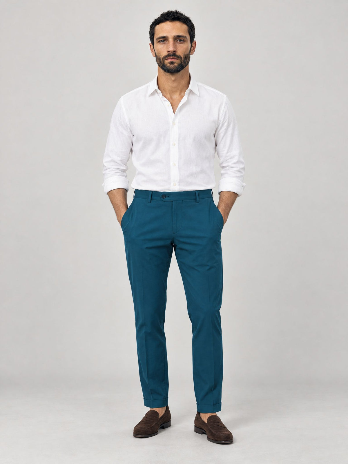 Marco indossa Pantalone Ciotto Avion – Scarano Napoli #Colore_Avion