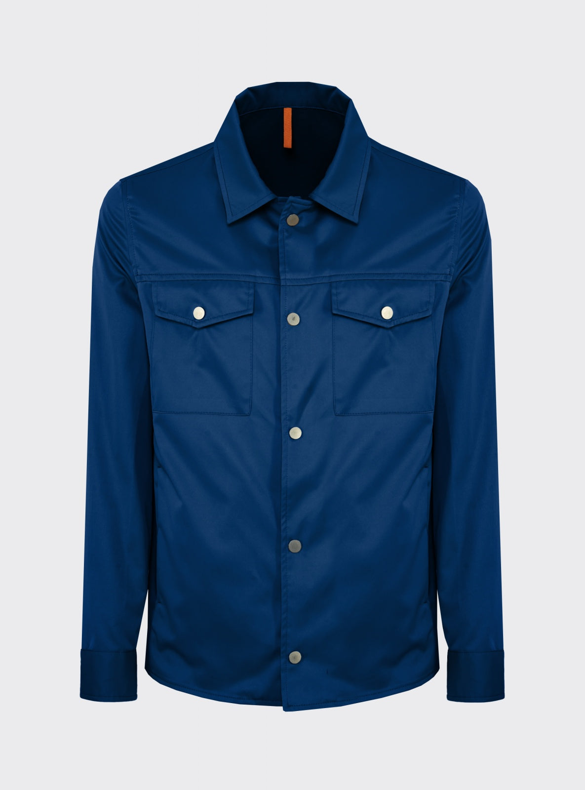 Sobrecamisa Técnica Davide Azul Intenso – Scarano Napoli #Color_Azul Intenso