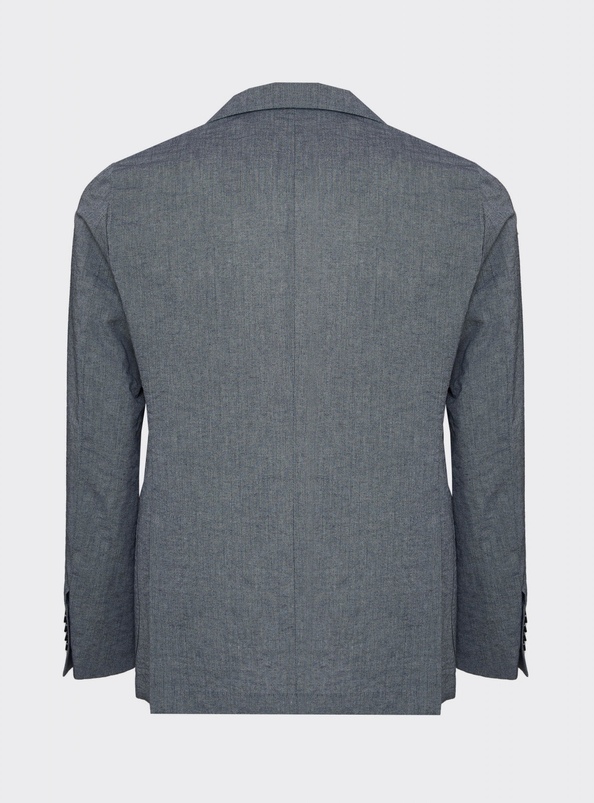Seersucker Jacket Light Blue – detail – Scarano Napoli #Colour_Light Blue