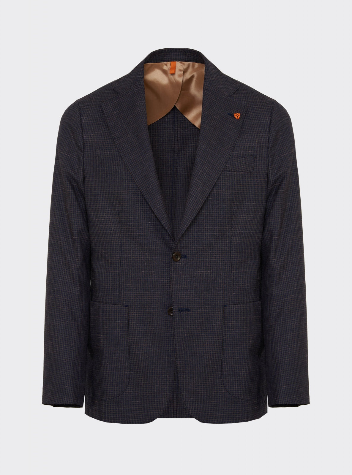 Giacca Micro Check Moro – Scarano Napoli #Colore_Moro