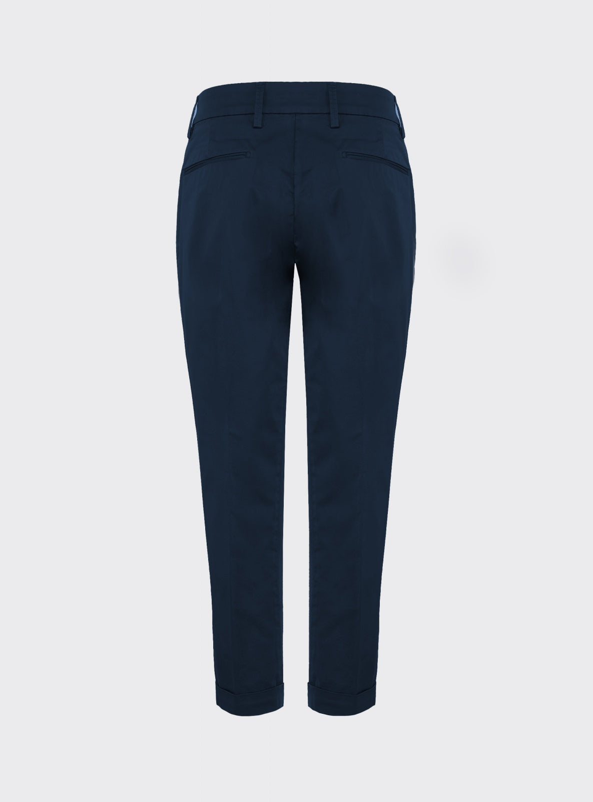 Pantalone Raso Blu – dettaglio – Scarano Napoli #Colore_Blu