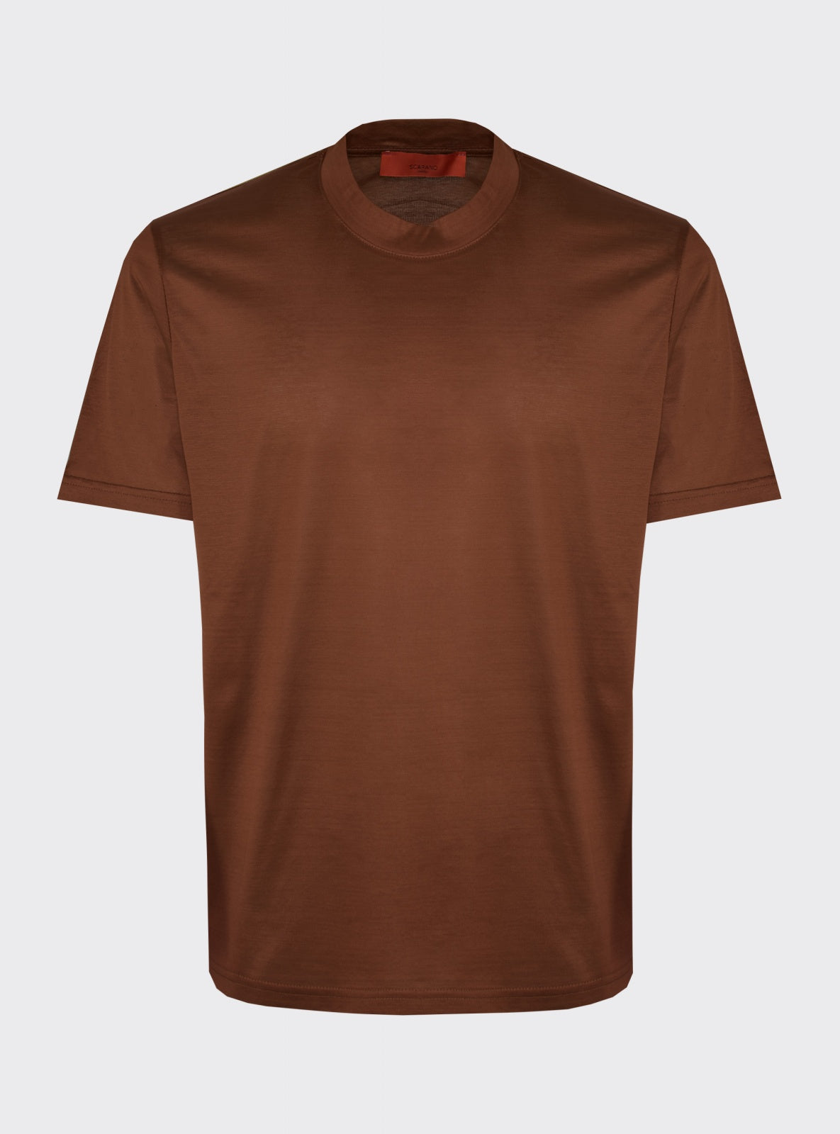T-Shirt Filo di Scozia Tabacco – Scarano Napoli #Colore_Tabacco
