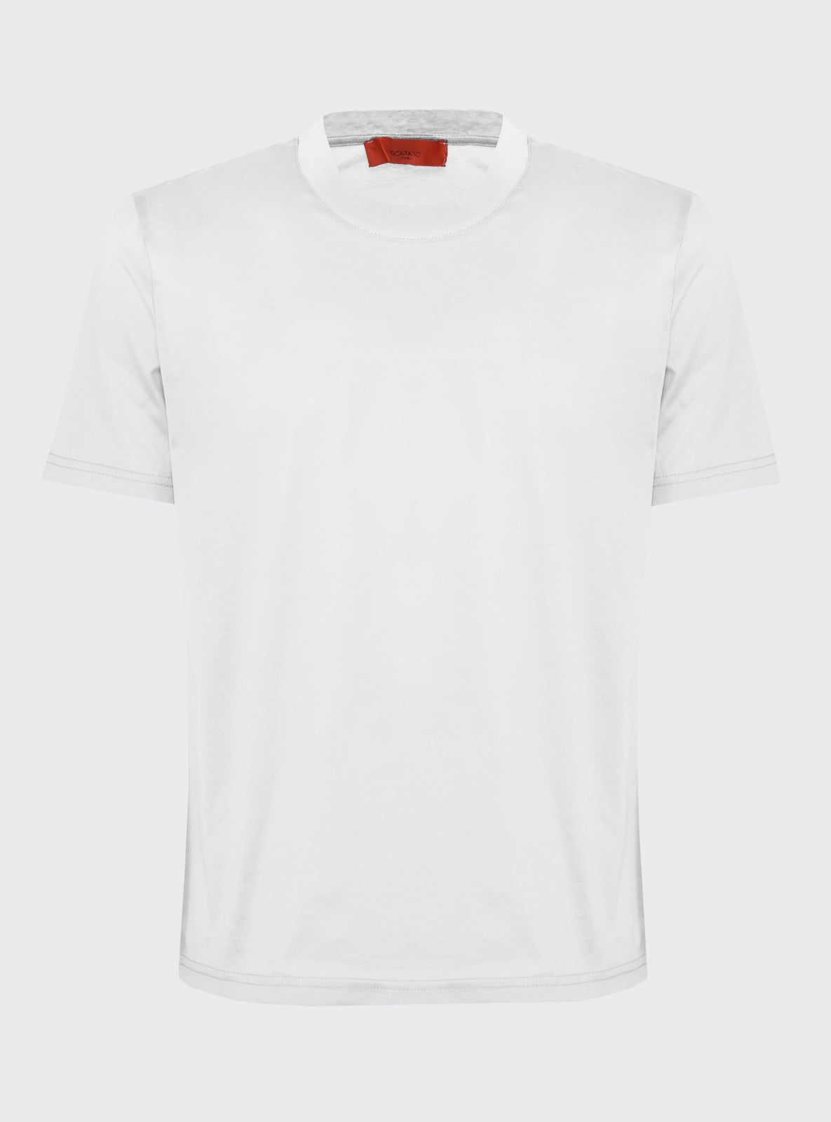 T-Shirt Filo di Scozia Bianco – Scarano Napoli #Colore_Bianco