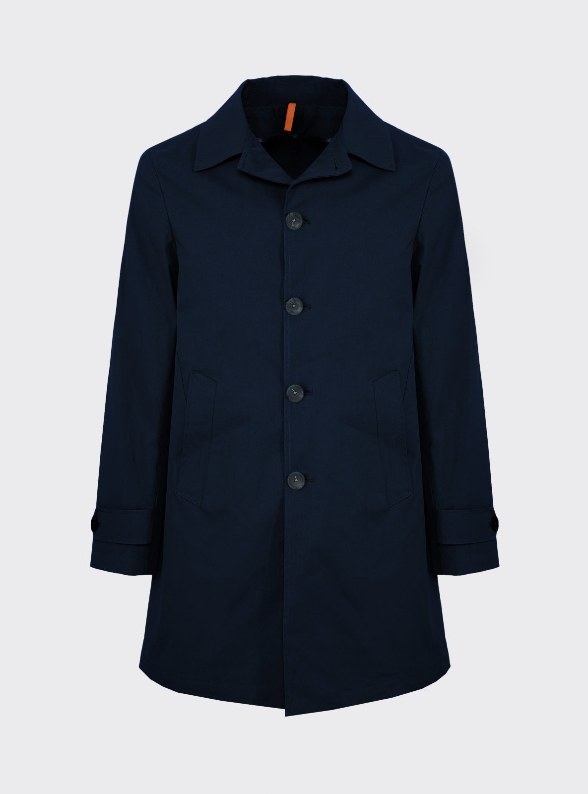 Trench Cotone Blu – Scarano Napoli #Colore_Blu