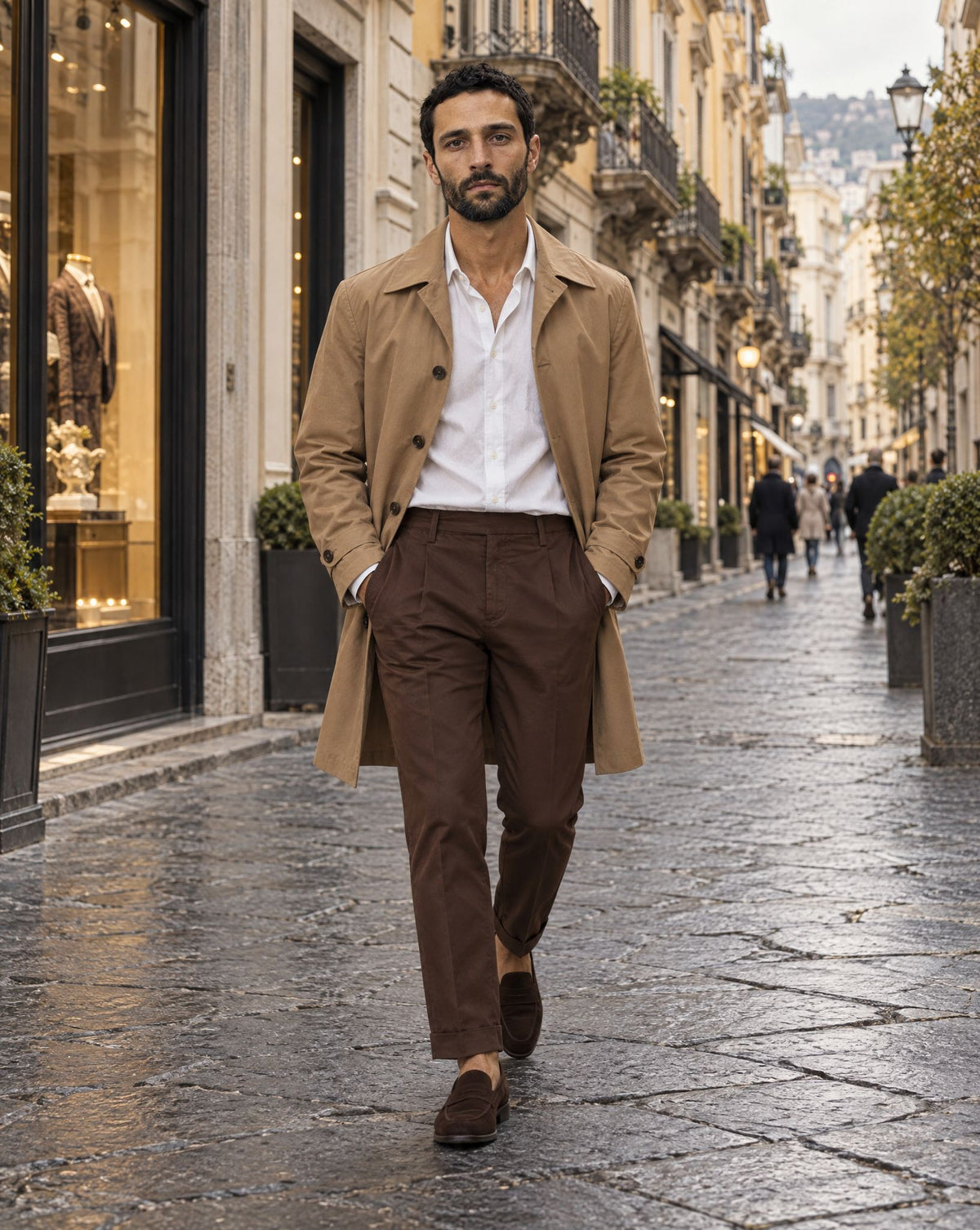Look Scarano Napoli llevado por Marco