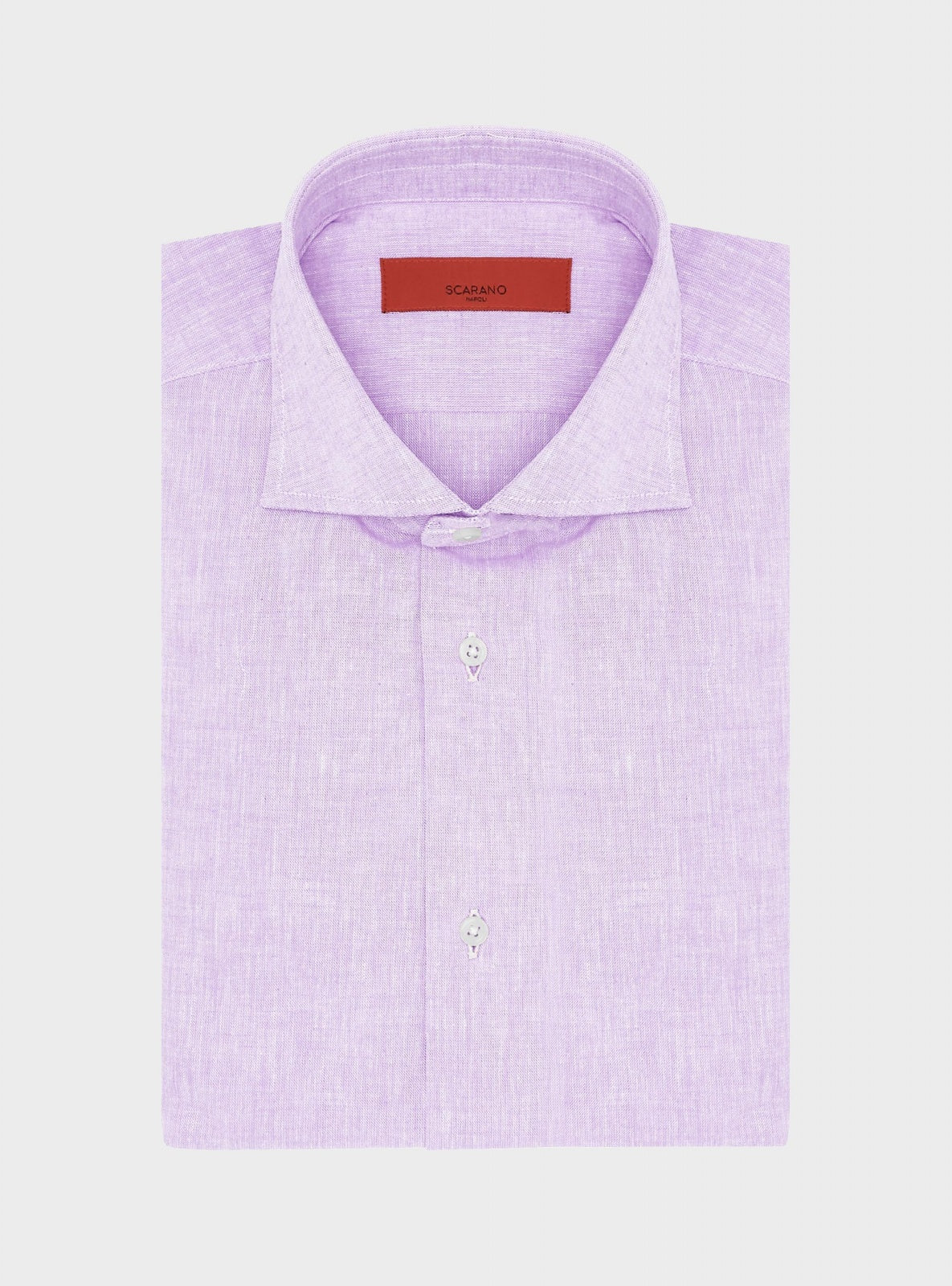 Camisa de Lino Lila – Scarano Napoli #Color_Lila