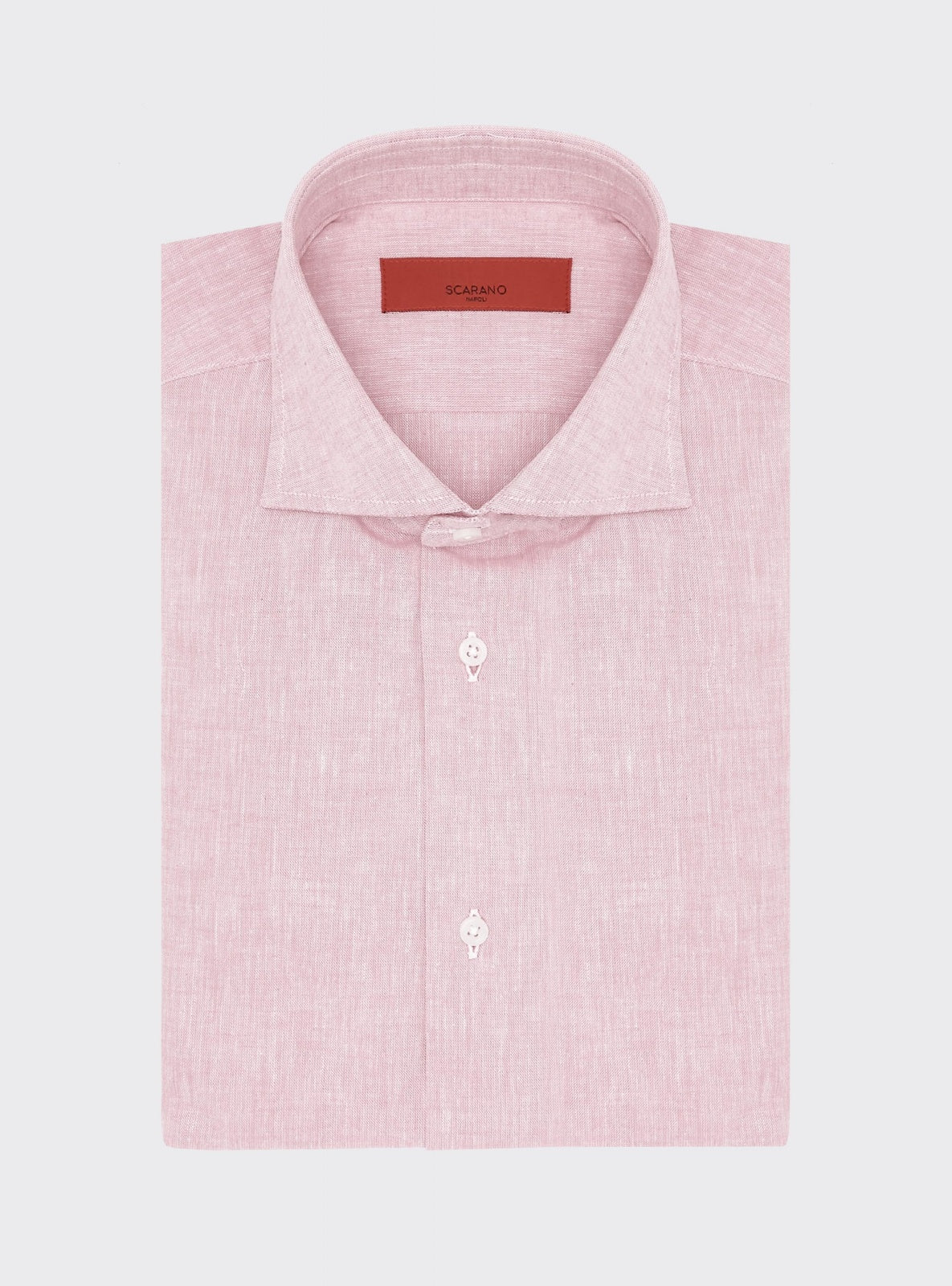 Camisa de Lino Rosa – Scarano Napoli #Color_Rosa